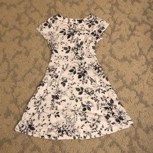 Floral A-Line Dress- Perfect for Summer